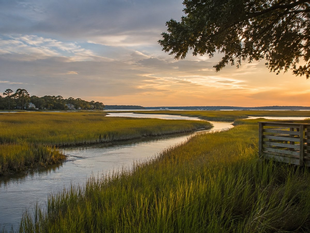 Bluffton marsh, the South Carolina Lowcountry
