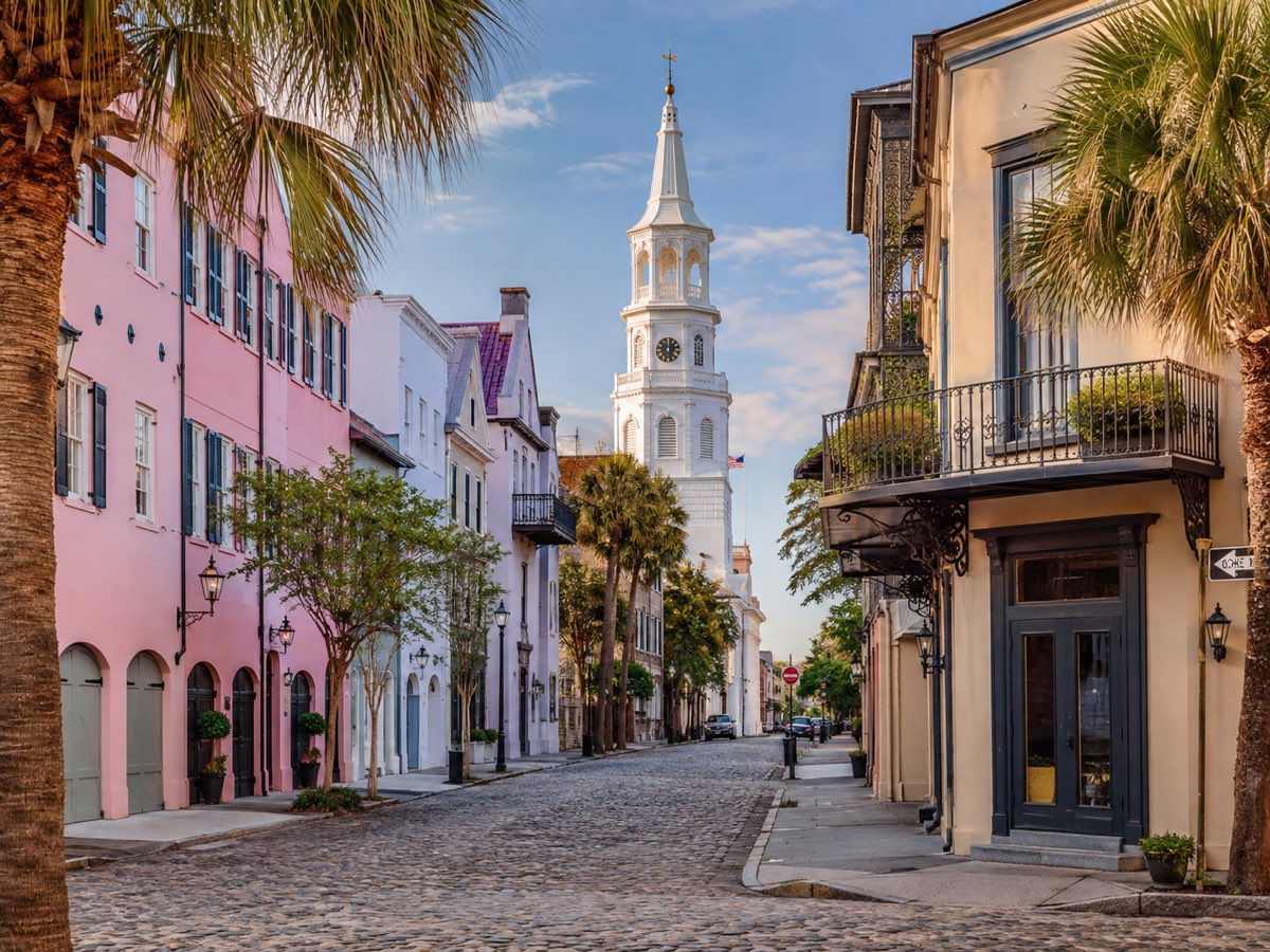 Historic Charleston, South Carolina — Notable South market